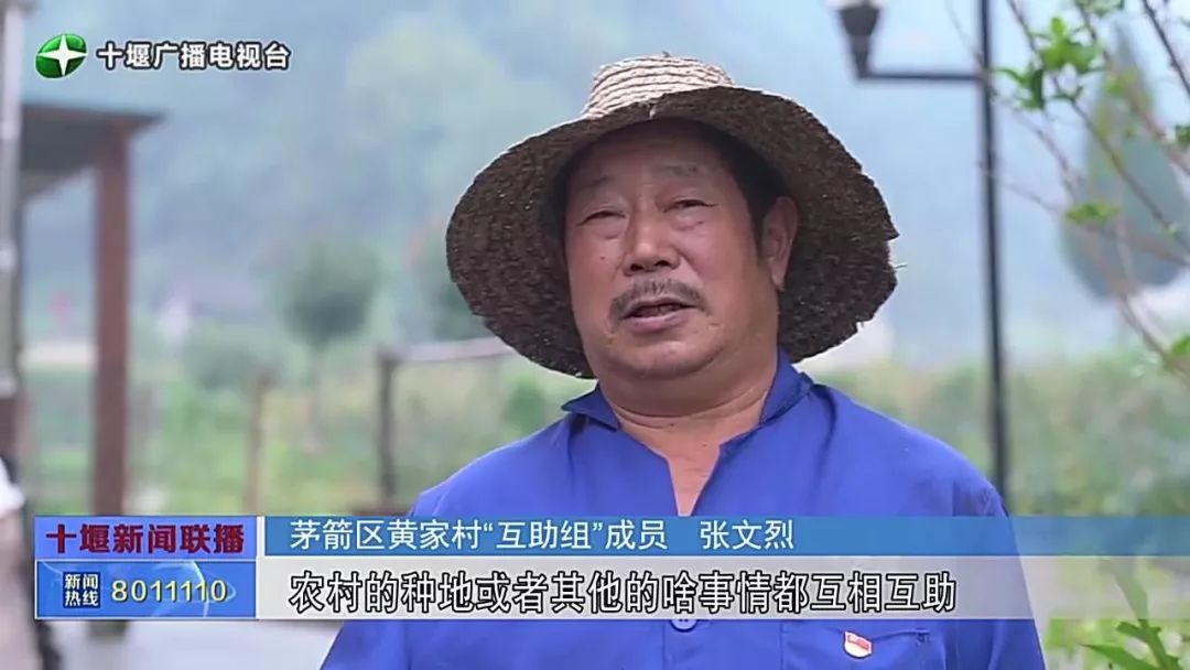 党旗飘扬 茅箭区黄家村:党员群众"互助组"助力乡村振兴_党建动态_十
